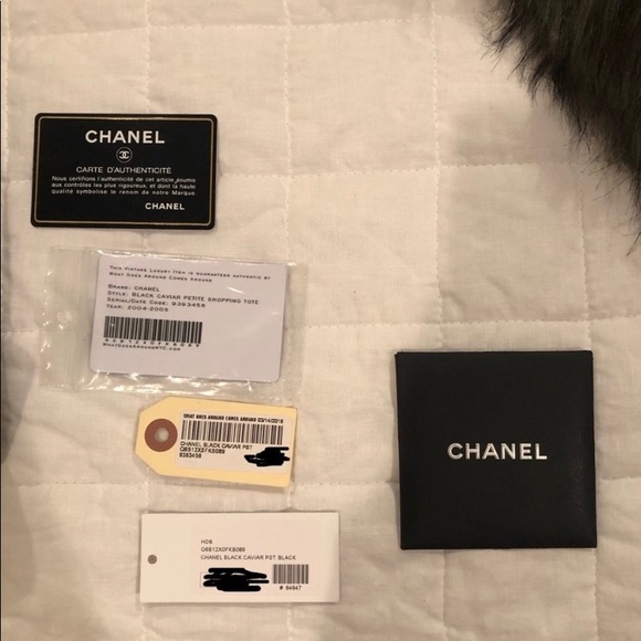 PST Chanel tote black handbag - Picture 3 of 7